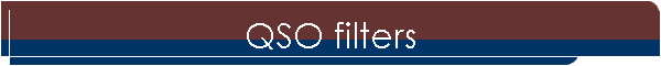 QSO filters